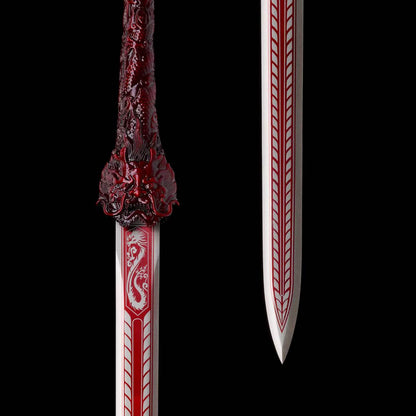 Dragon King Sword (Forged from High-Manganese Steel)龍啸九天