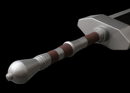 Elden Ring "Guts Sword" Greatsword (Stainless Steel) — Blunt Blade
