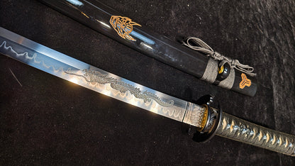 Dragon（T10 Forging Process）katana  (C66)