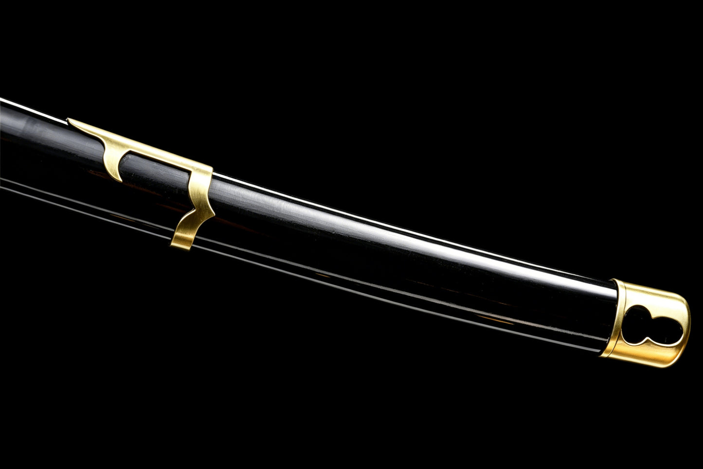 Yubashiri Katana, One Piece Roronoa Zoro Sword, Full Tang 1095 High Carbon Steel Forged Sharp Blade