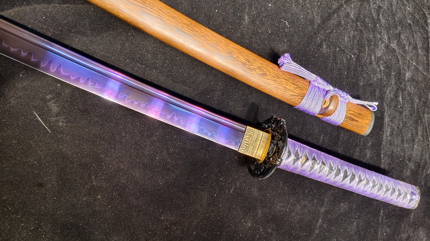 Purple Fire(T10) katana (c25)