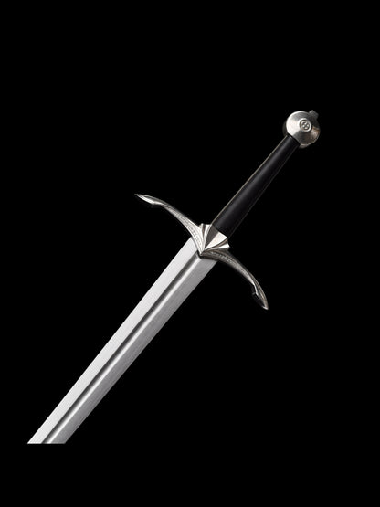 Aragorn's Two-Handed War Sword (Forged from 60Si2Mn Steel)