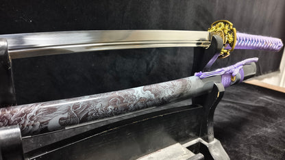 Dragon Sword( Spring steel forging process)katana(B28)