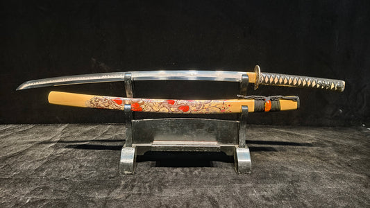 T10（Covered with soil and burned to create the blade's special pattern）katana