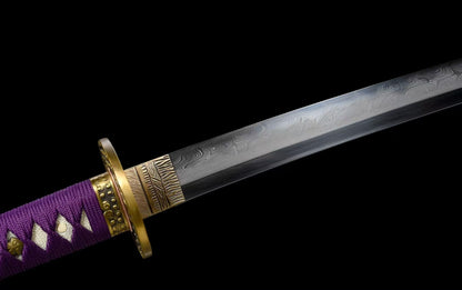 purple devil（Pattern steel forging technology）katana,（B98）