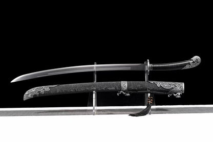 Waist knife dragon knife游龙雁翎刀二代