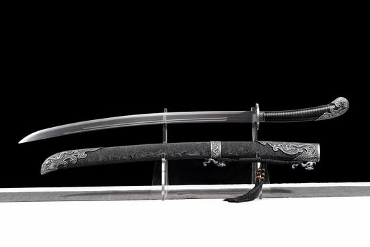 Waist knife dragon knife游龙雁翎刀二代