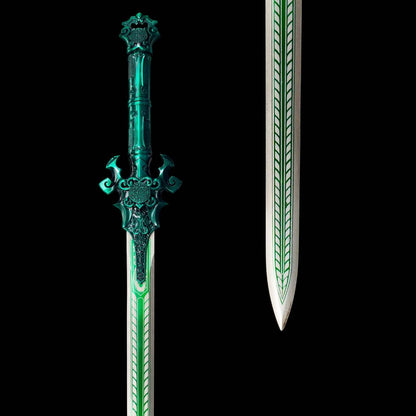Demon Sword ~ Azure Flame (Forged from High Manganese Steel)青炎