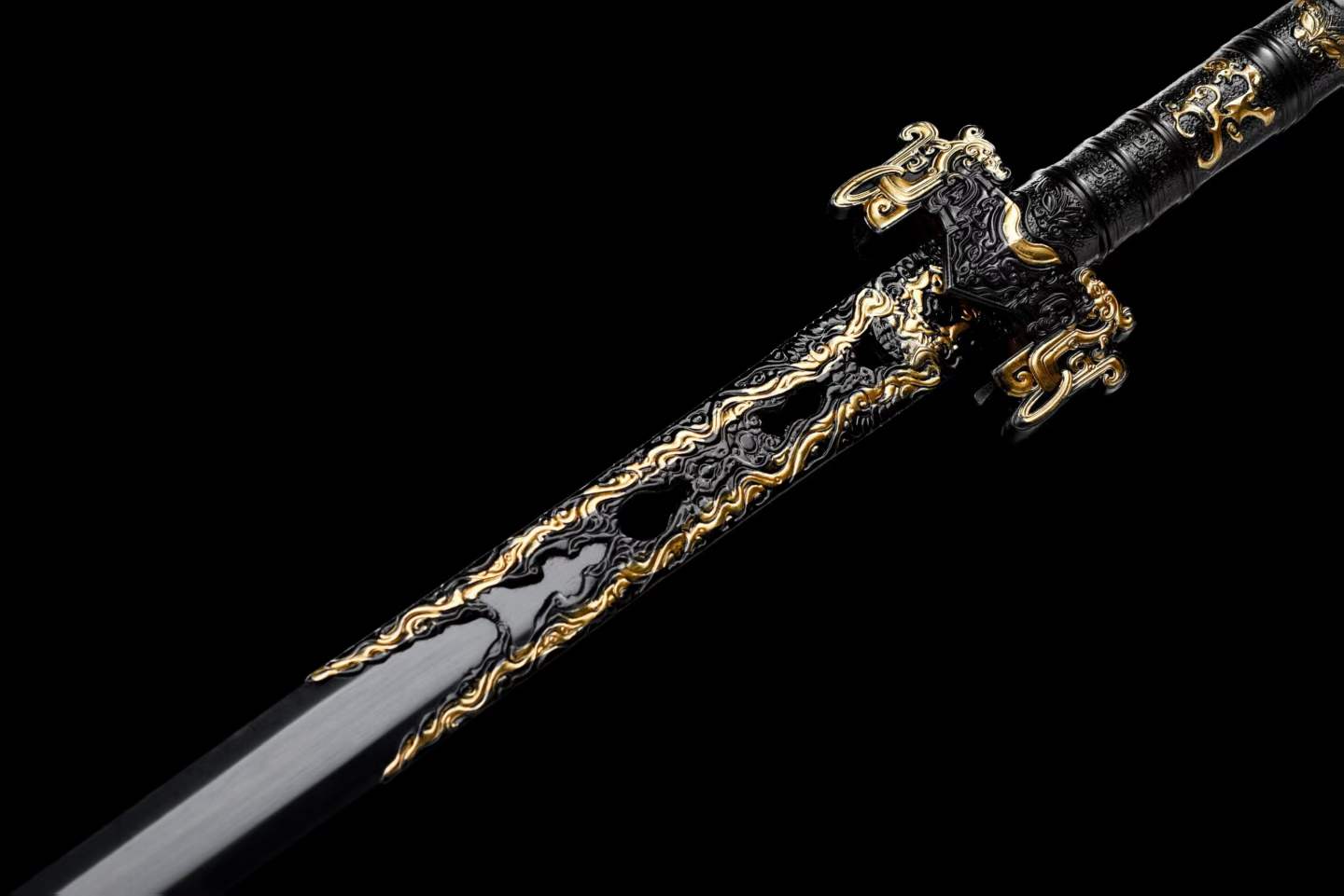 Han Sword — "The Venerable" (Forged Manganese Steel)圣尊