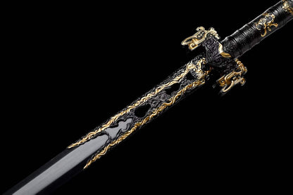Han Sword — "The Venerable" (Forged Manganese Steel)圣尊