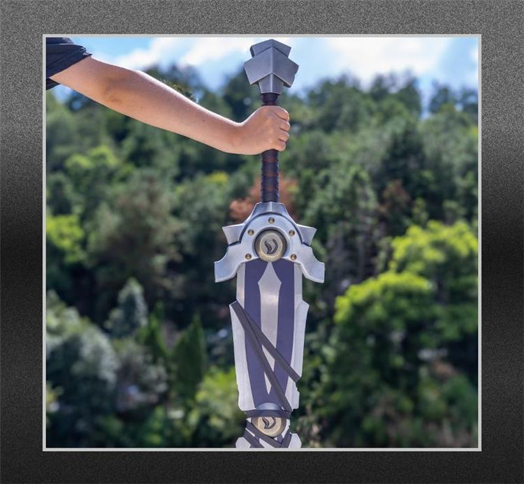 World-Shattering Sword (Stainless Steel) — Blunt Blade (Unsharpened)