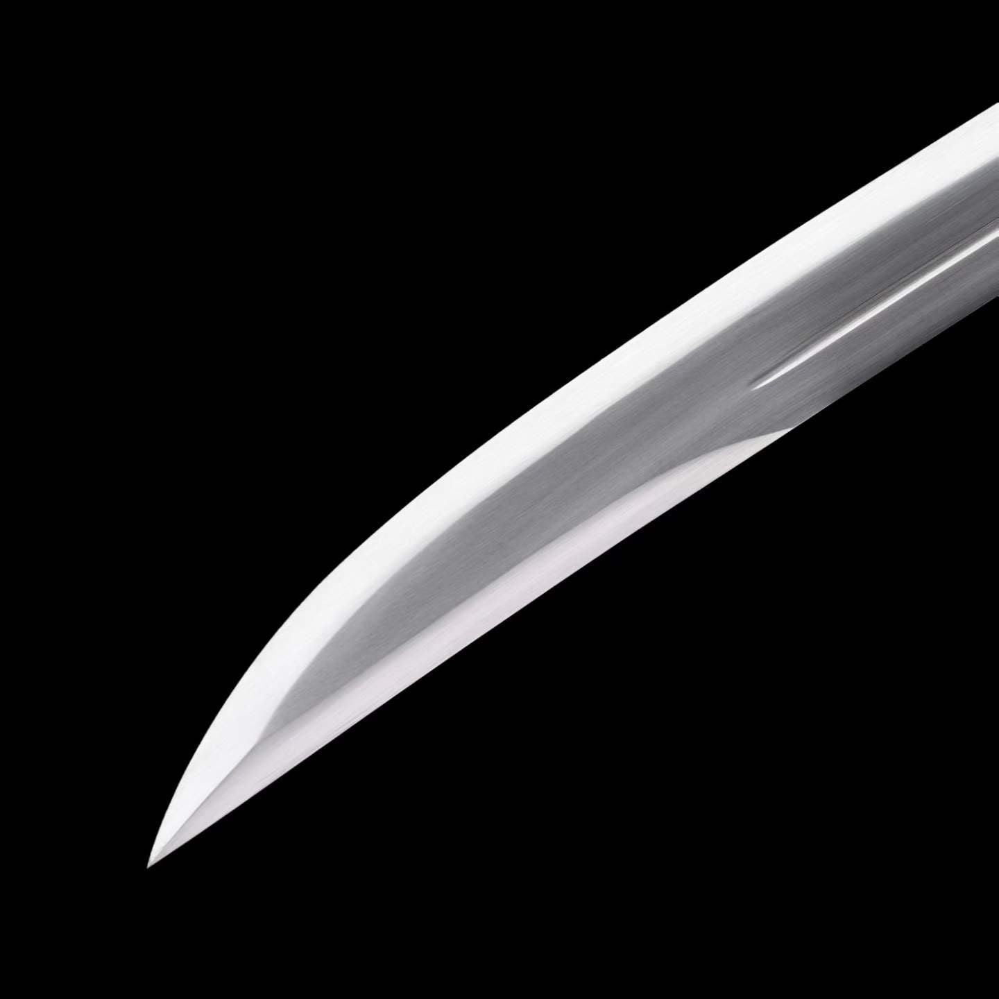Luoying Ding Baiying Yanling Dao, Full Tang Sharp Blade, High‑Manganese Steel, Premium Dragon‑Phoenix Hardwood Handle & Scabbard, Movie Replica Wuxia Collectible Sword
