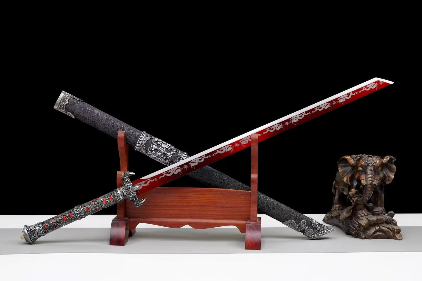 Sky-Splitting Tang Sword Red Blade Sword-裂空唐横刀