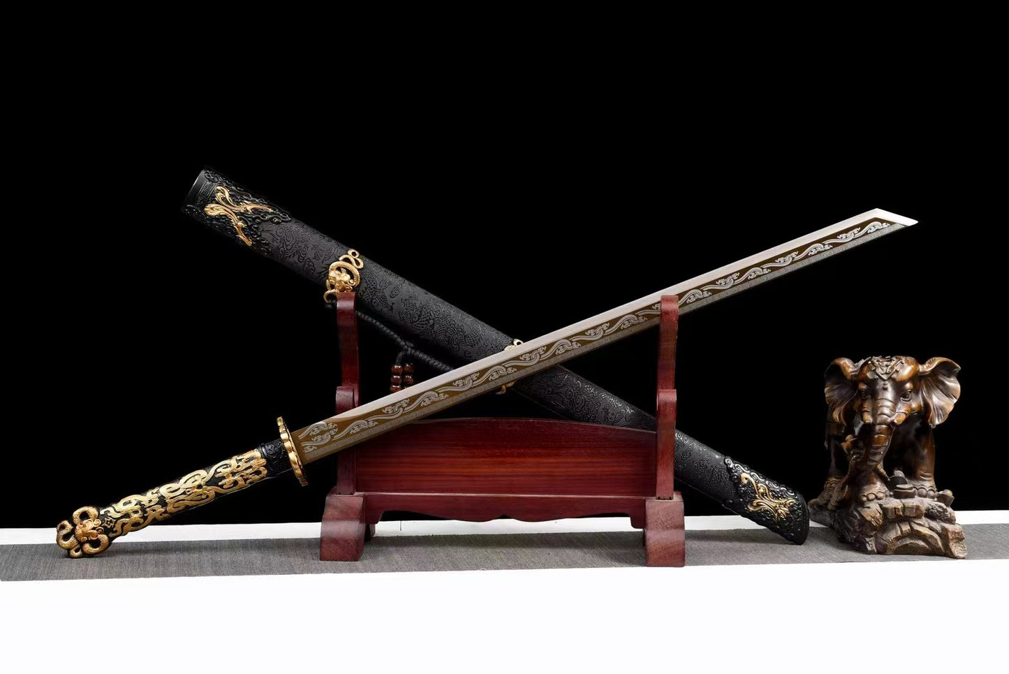 Ink Shadow Tang Sword (Two-color)-墨影唐刀
