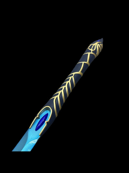 Blue Phoenix (Stainless Steel) — Blunt Blade (Unsharpened)