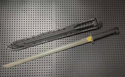 Tactical ring hand real knife