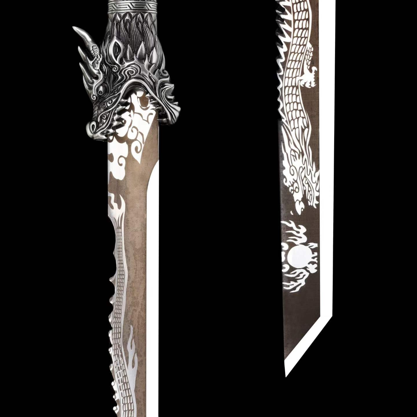Dragon Emperor's Battle Blade (Forged from High-Manganese Steel)龍皇战刃