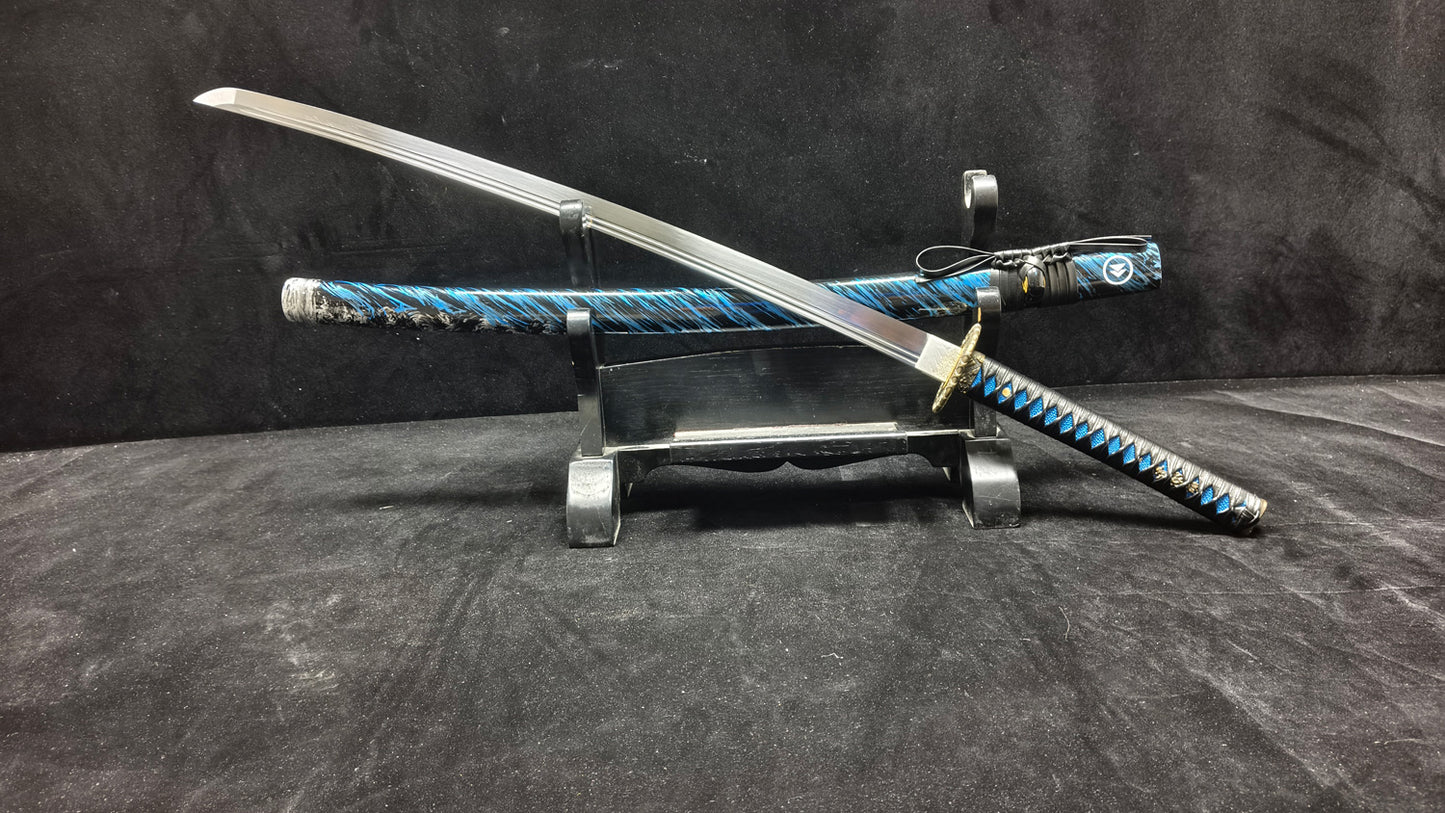 （Spring steel forging process） katana  (C58)