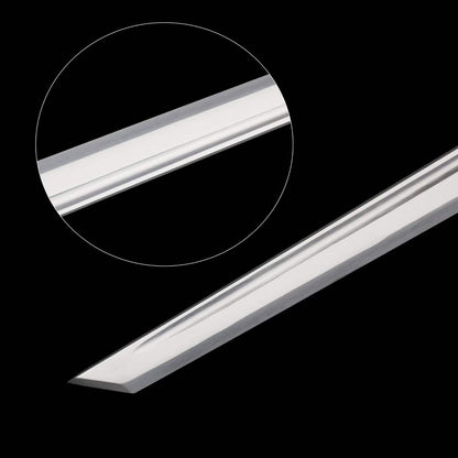 You‑Yun Tang Dao, Full Tang Construction, Sharp Blade, High‑Manganese Steel Blade, Alloy Fittings With Antique Meander Engraving, All‑Metal Integrated Handle, Premium Wing Wood Scabbard, Historical Collectible Chinese Sword
