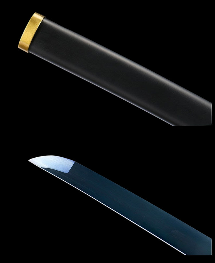 Demon Slayer Muichiro Tokito Nichirin Sword, Full Tang Forged 1095 High Carbon Steel, Sharp Blade