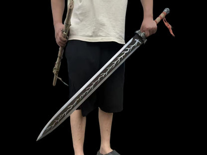 Thunder Greatsword (High-Manganese Steel) — Blunt Edge (Unsharpened)