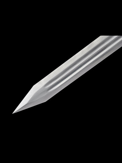 Elden Ring Banished Knight's Greatsword Stainless Steel Replica Sword, Unsharpened Cosplay Weapon for Collection & Costume Display