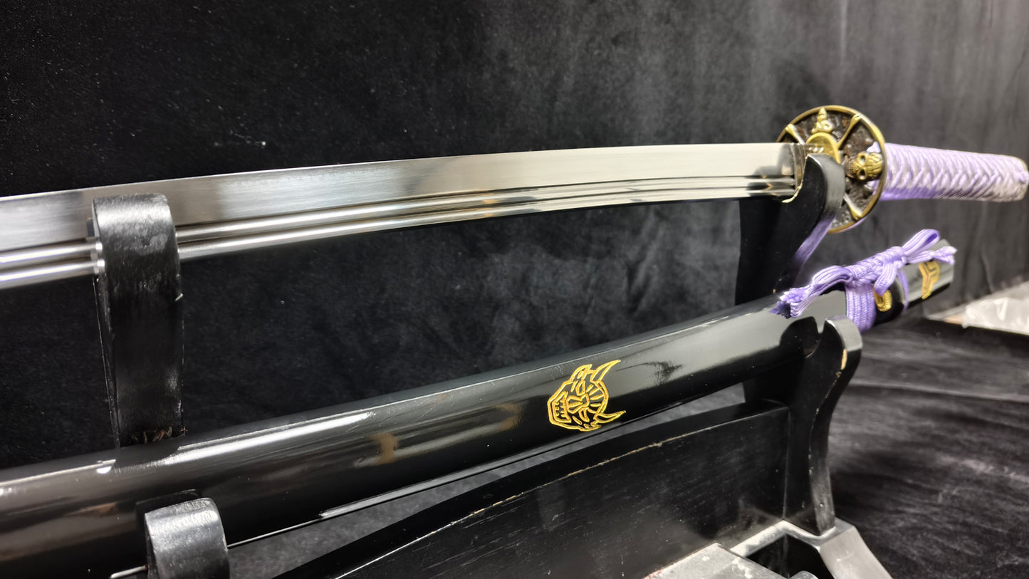 Purple Kill Bill（Spring steel forging process）katana（C30）