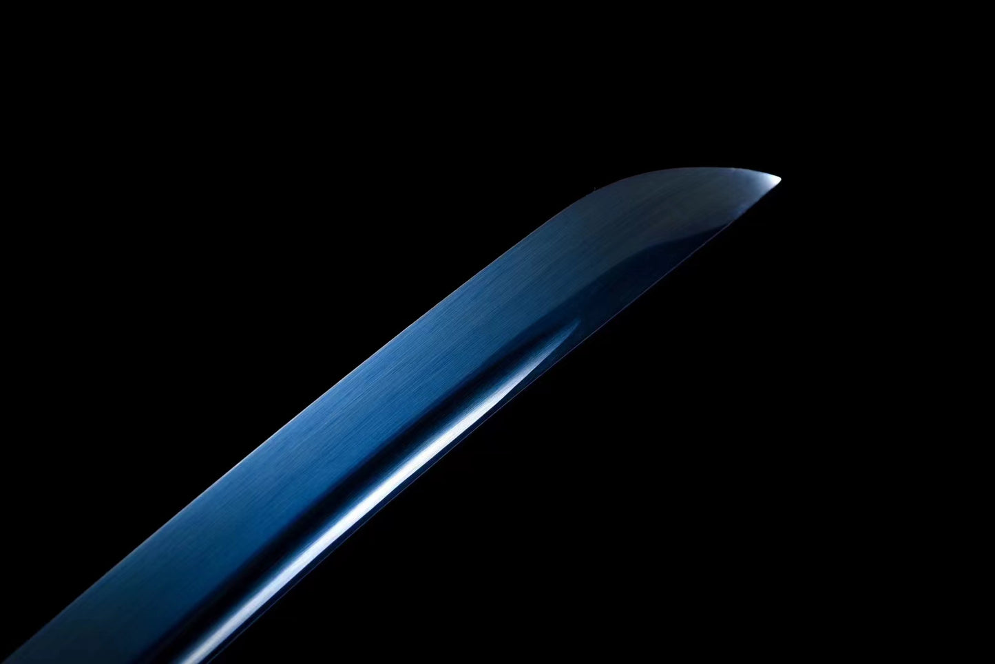 spring steel（Paint high temperature baked blue process）katana