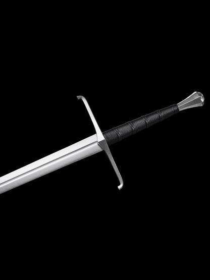 Crusader Knight's Two-Handed Sword (Forged from 60Si2Mn Steel)