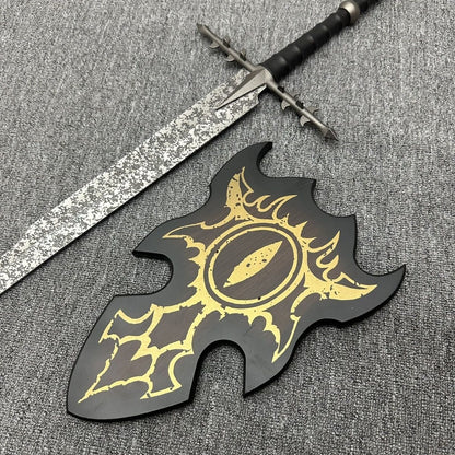 Sorcerer King's Sword (Stainless Steel) Blunt blade; unsharpened.