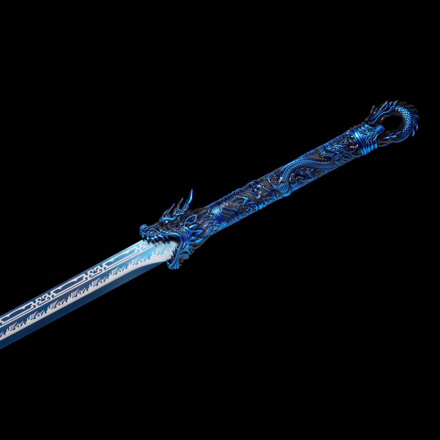 Imperial Blue (forged from high manganese steel)帝青