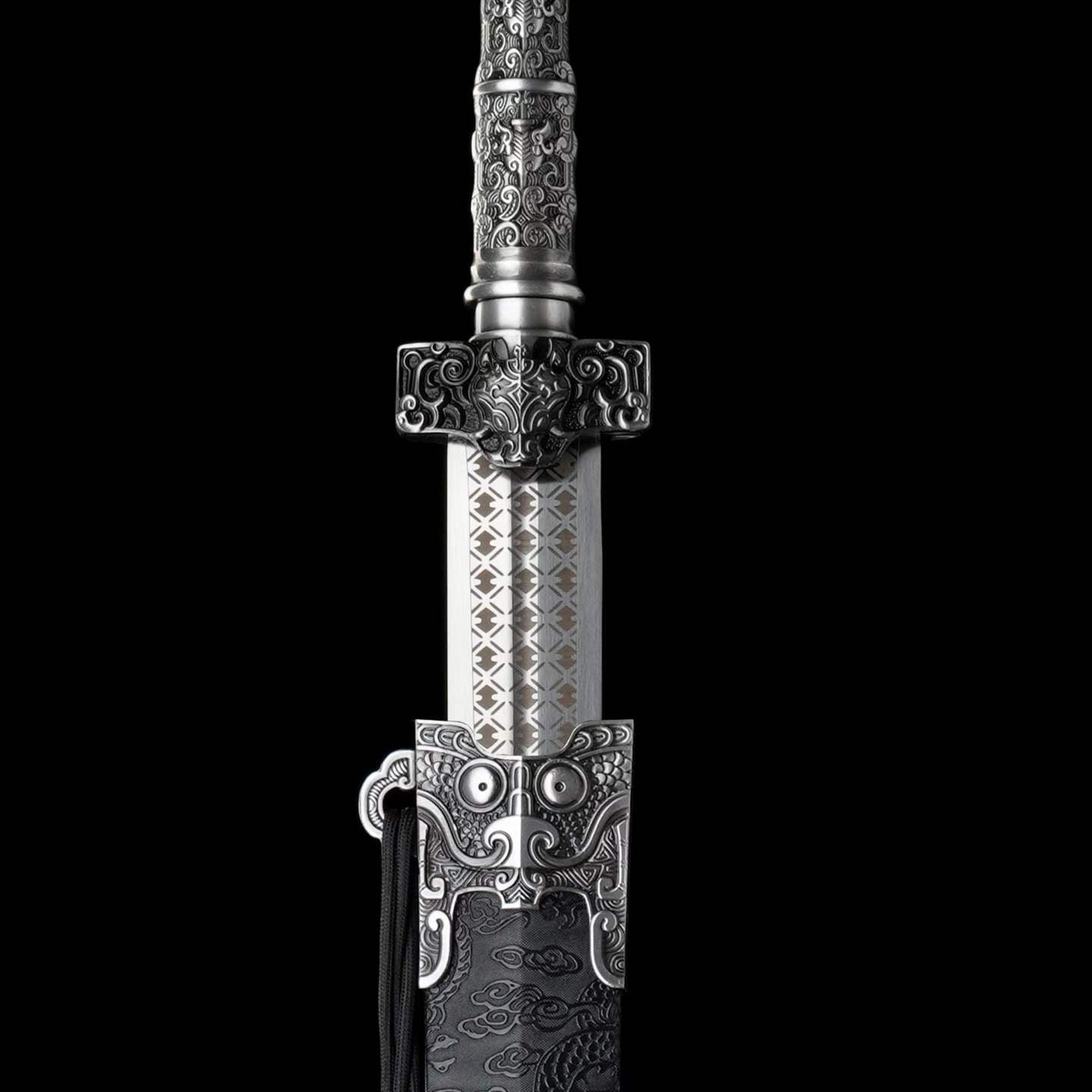 Chu Sword — Frost Spirit (Forged Manganese Steel)楚剑～霜魄