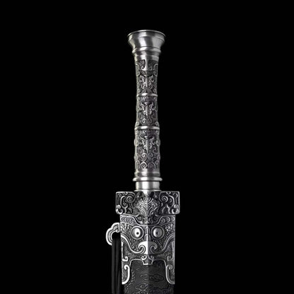 Chu Sword — Frost Spirit (Forged Manganese Steel)楚剑～霜魄