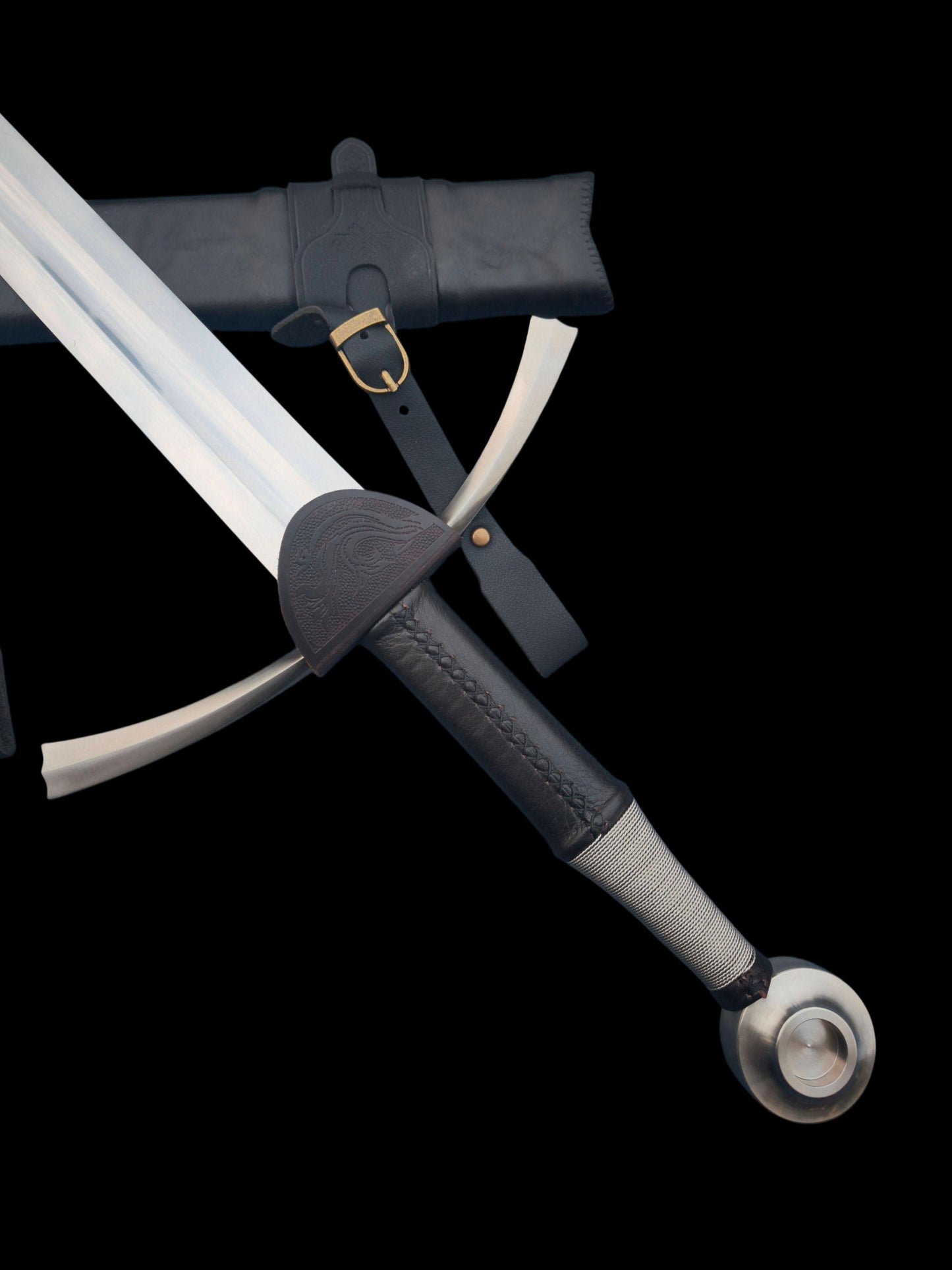 Sword of Flowing Light (Forged from 5160 Steel)