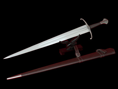 Knight One-Handed Sword Expedition (60Si2Crva) Forged