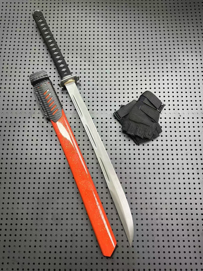 60Si2GrVA，Tactical knife, red assassin-venom