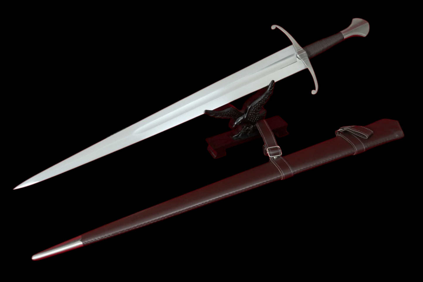 Knight One-Handed Sword Expedition (60Si2Crva) Forged