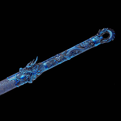 Imperial Blue (forged from high manganese steel)帝青