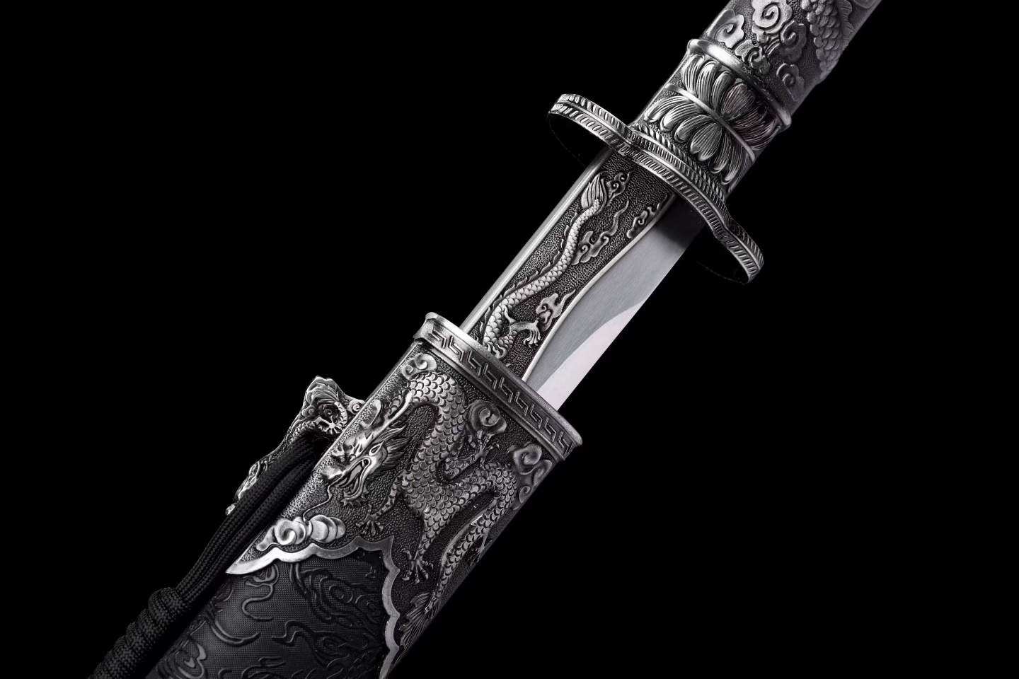 Roar of the Dragon in the Ink Sea (Forged High-Manganese Steel)墨海龙吟