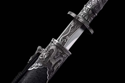 Roar of the Dragon in the Ink Sea (Forged High-Manganese Steel)墨海龙吟
