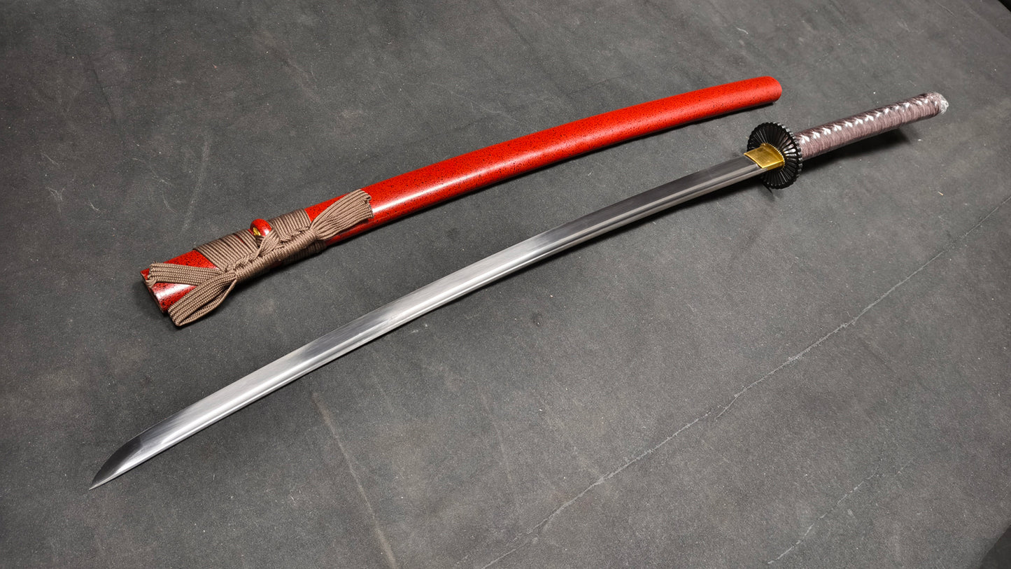 red warrior（Medium carbon steel forging process）katana,