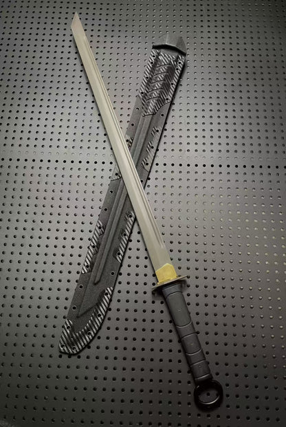 Tactical ring hand real knife