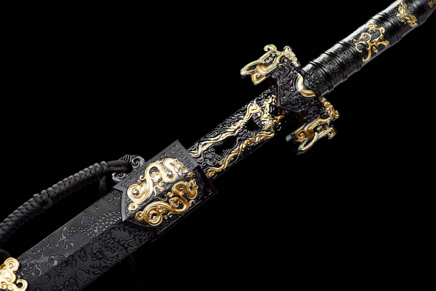 Han Sword — "The Venerable" (Forged Manganese Steel)圣尊