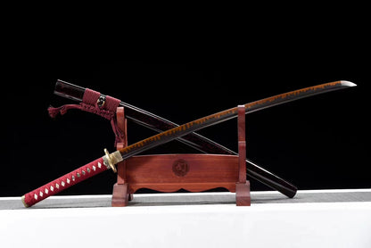 Dragon Soul，T10（Clay-covered fire-burning blade）katana