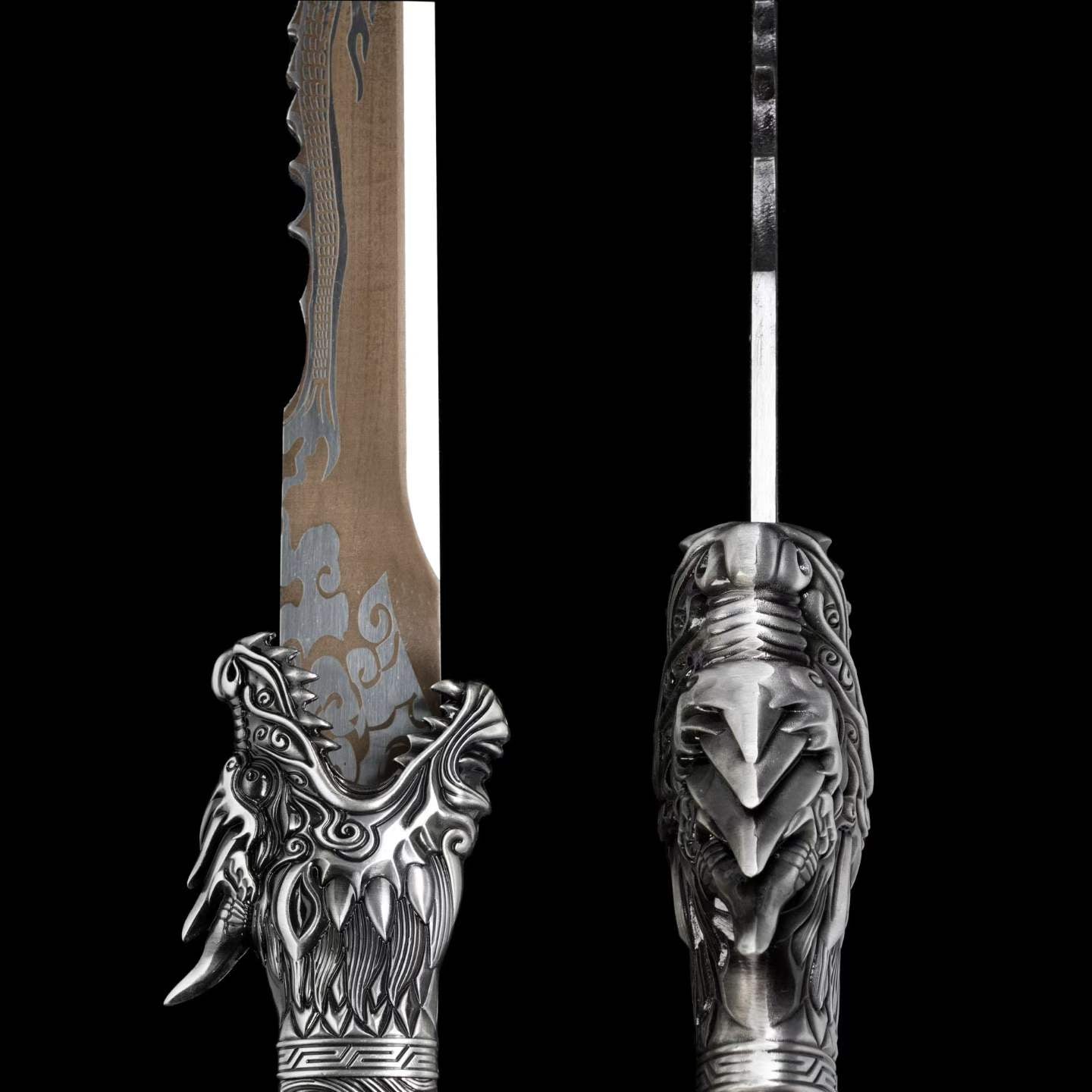 Dragon Emperor's Battle Blade (Forged from High-Manganese Steel)龍皇战刃