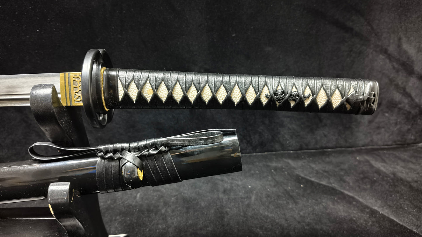 Dark Blade（Spring steel forging process）katana,(B53)