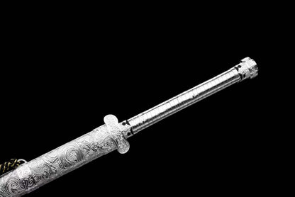Black Gold Ancient Blade ~ Fuxue (Forged Manganese Steel)拂血