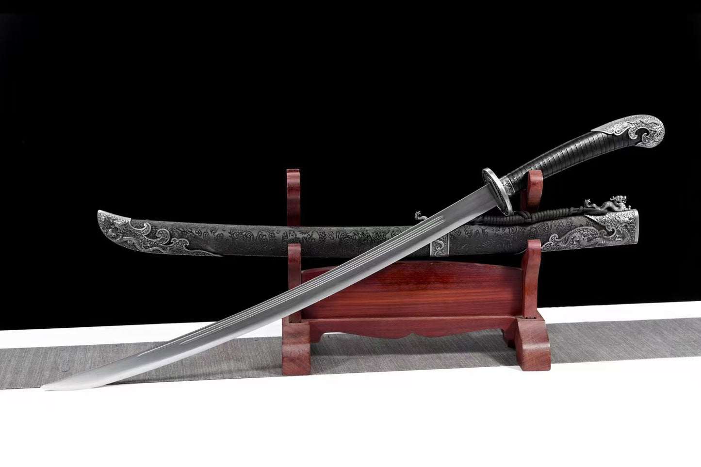 Waist knife dragon knife游龙雁翎刀二代