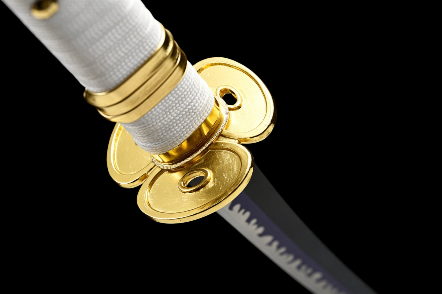 Nidai Kitetsu Katana, One Piece Roronoa Zoro Sword, Full Tang 1095 High Carbon Steel Forged Sharp Blade