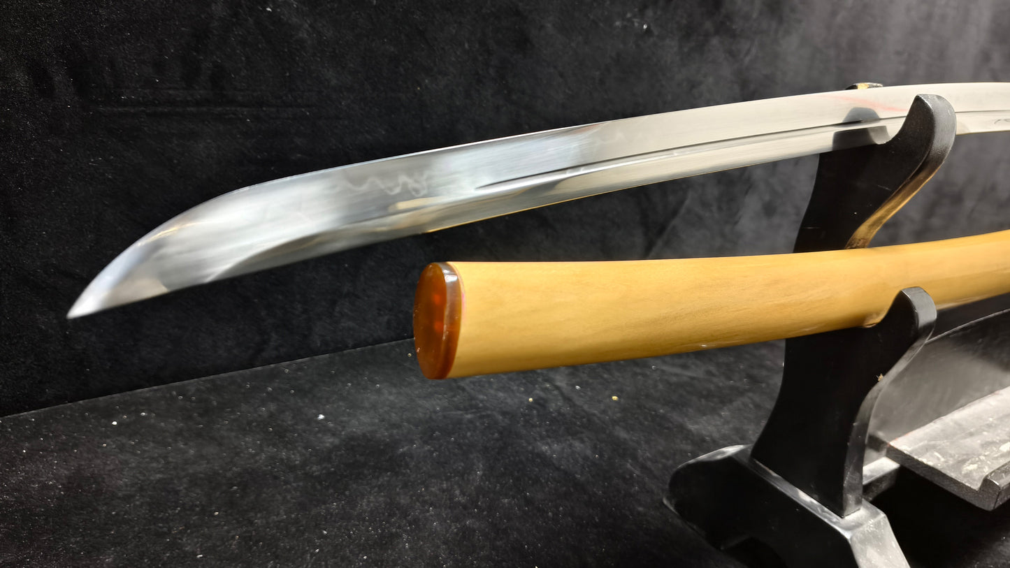 T10 forging process, burnt blade (A13) katana